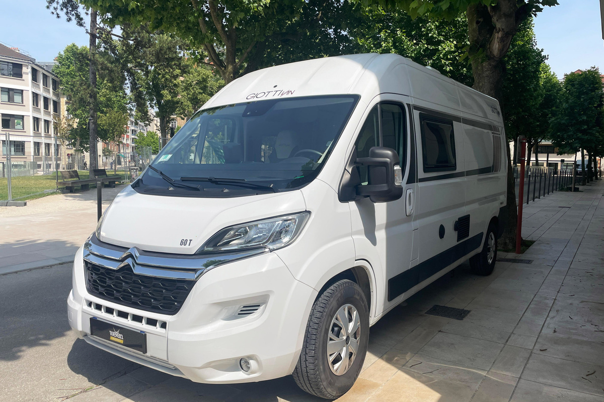 Fourgon aménagé Occasion Giottiline Giotivan 60T