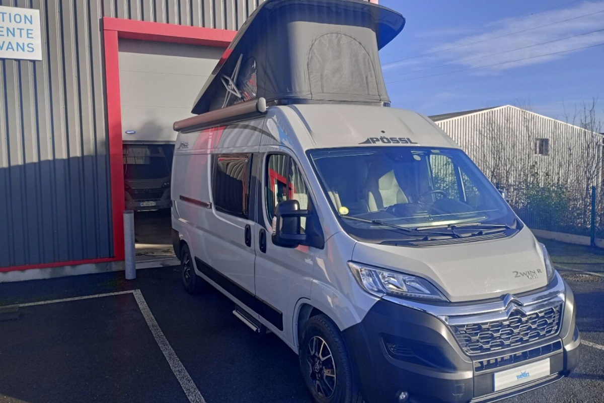 Fourgon aménagé Occasion Pössl 2Win Plus