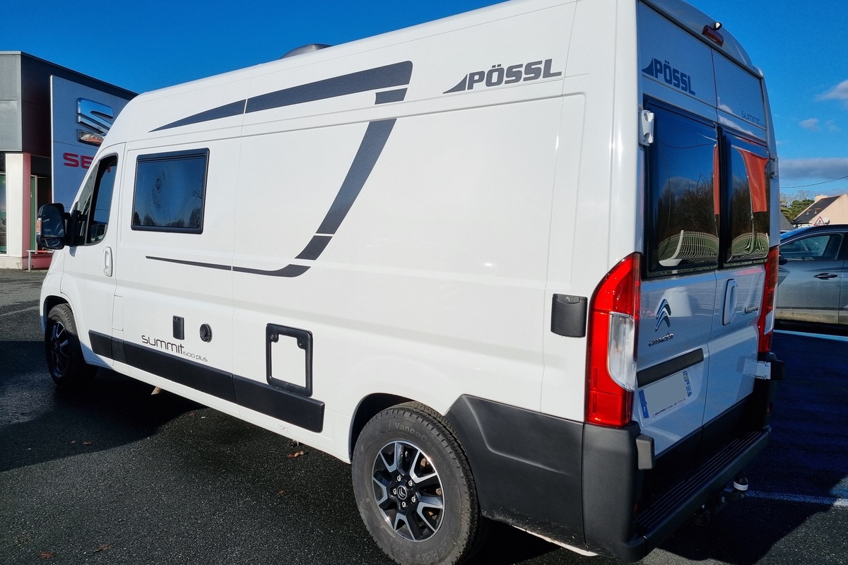 Fourgon aménagé Occasion Pössl Summit 600 Plus