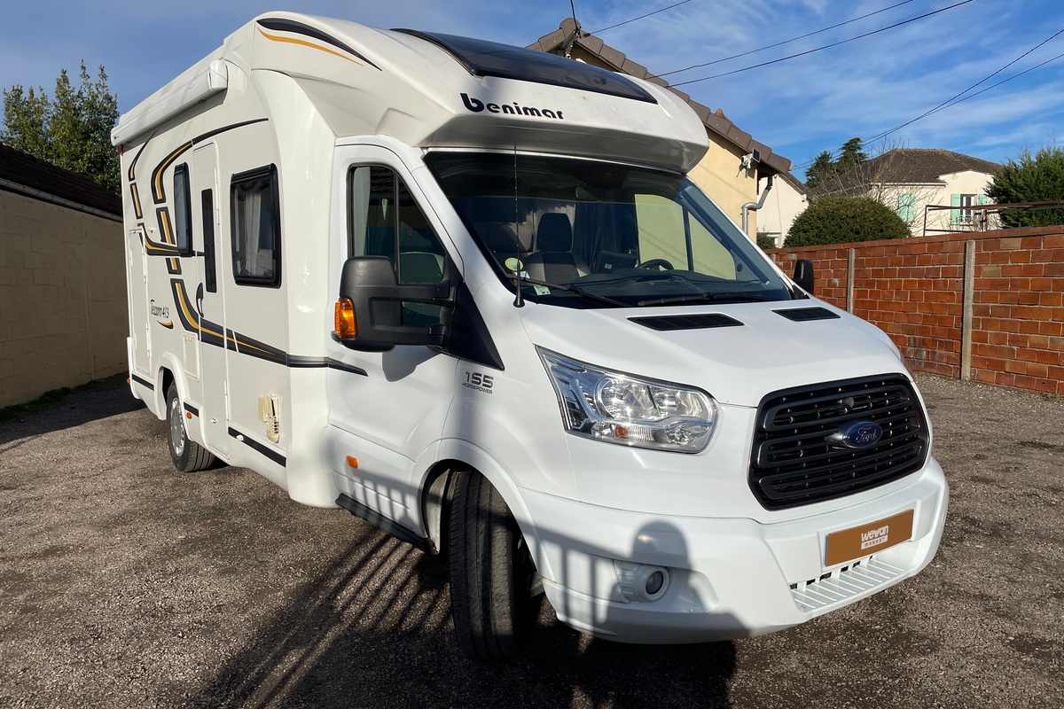Fourgon aménagé Occasion Benimar Tessoro 413