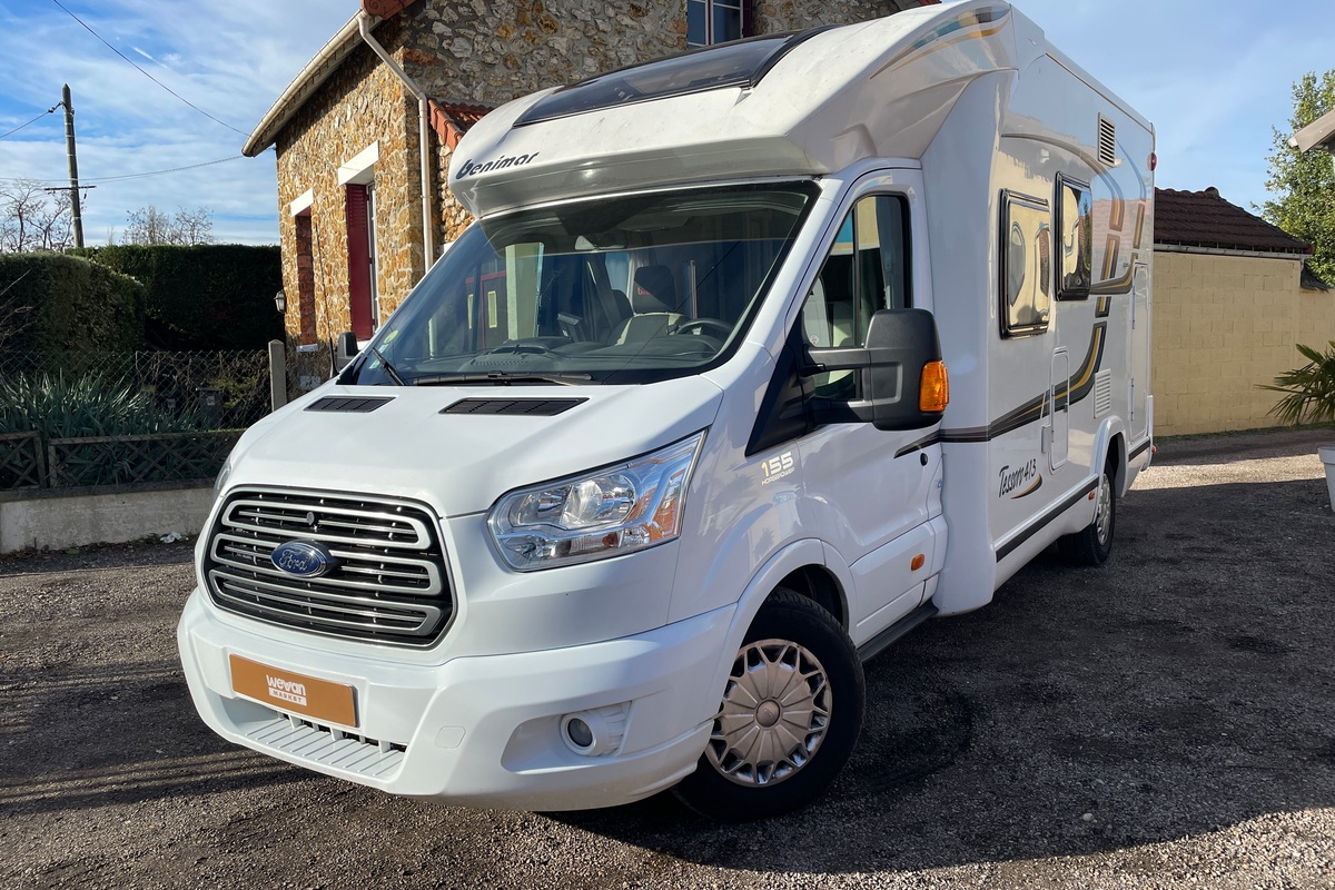 Fourgon aménagé Occasion Benimar Tessoro 413